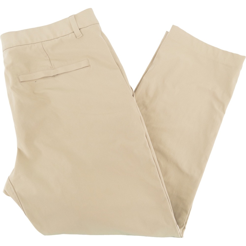 Lululemon Mens 36 ABC Classic-Fit Trouser Tan Warpstreme LM5AR2S Chino Pants